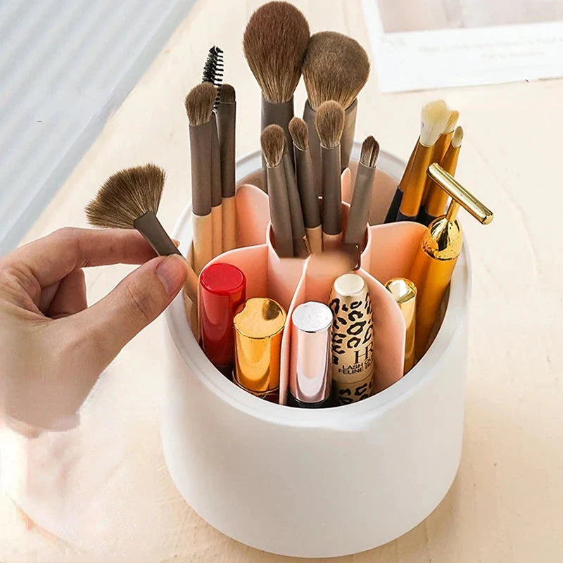 Rotating Makeup Brush Holder