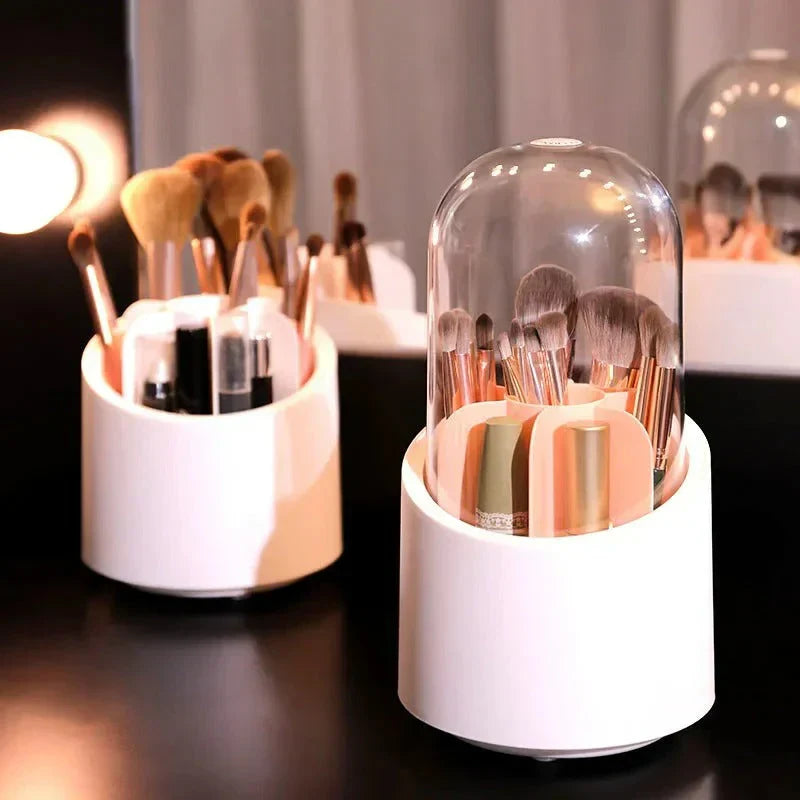 Rotating Makeup Brush Holder